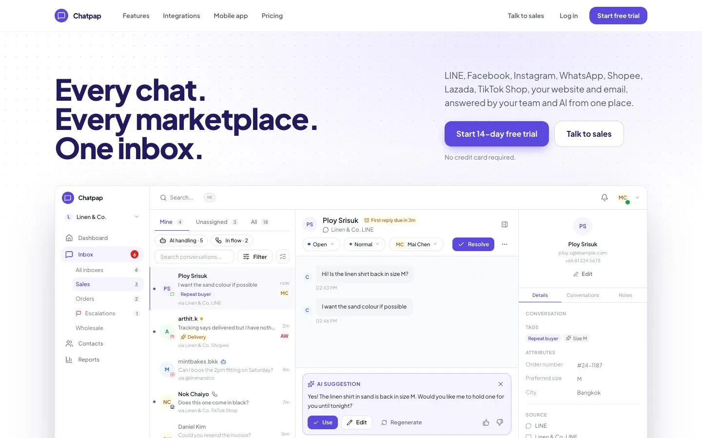 ChatPap screenshot